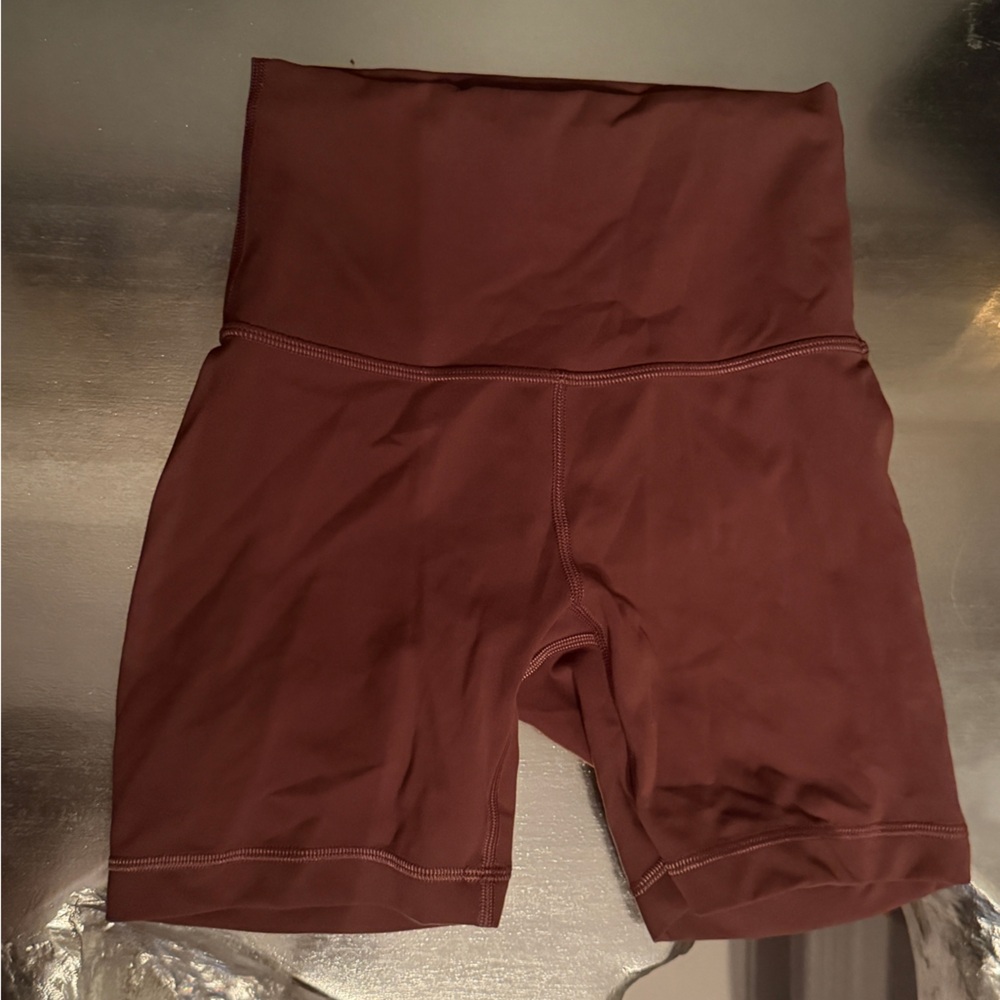 Lululemon High-Waisted Athletic Bike Shorts